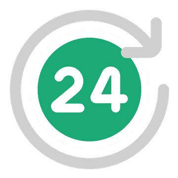 پشتیبانی ۲۴ ساعته