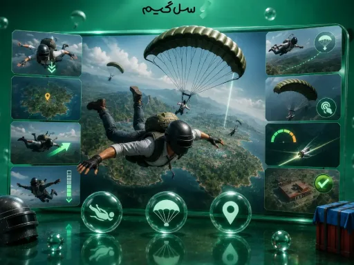 ترفند هایی برای فرود سریع ‌تر در پابجی موبایل