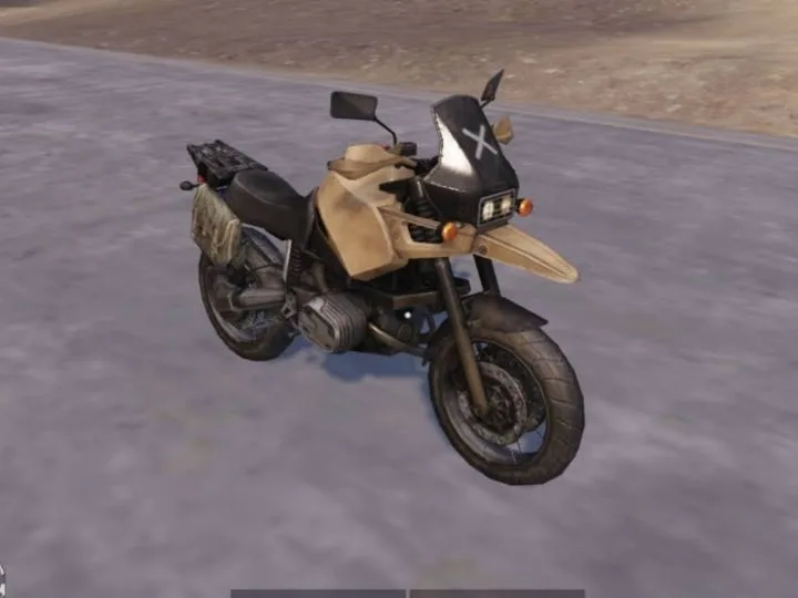 Motorcycle (BMW R1100 GS)