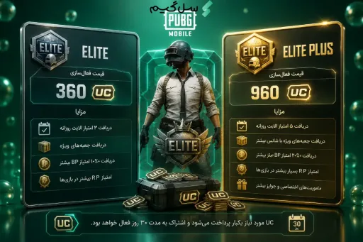 الایت و الایت پلاس پابجی موبایل با چند یوسی فعال می_شوند؟