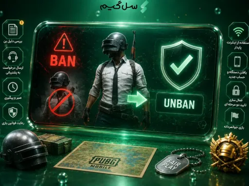 چیکار کنم از بن پابجی موبایل خارج بشم؟
