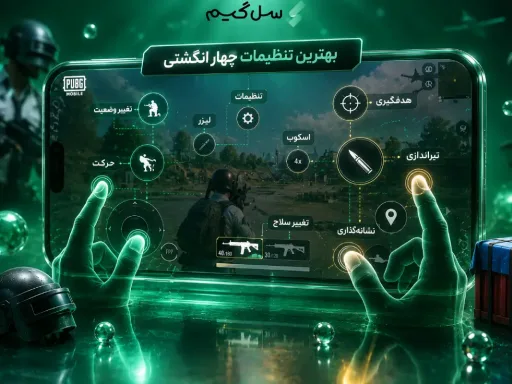 بهترین تنظیمات چهار انگشتی پابجی موبایل