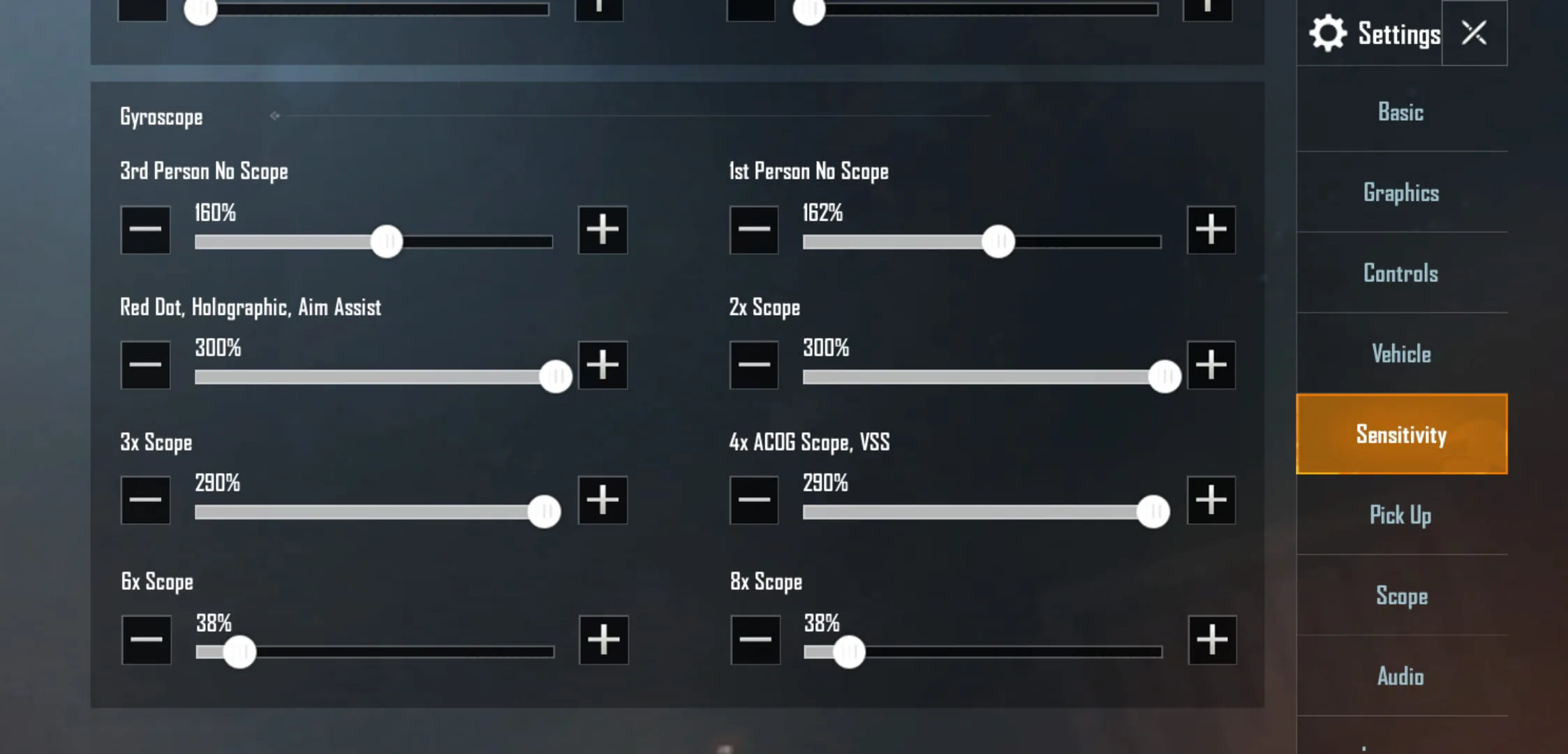آموزش فعال‌سازی ژیروسکوپ در پابجی موبایل