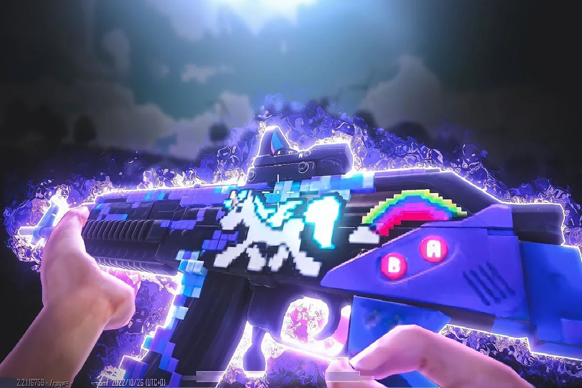اسکین اسلحه M762 – ۸-Bit Unicorn