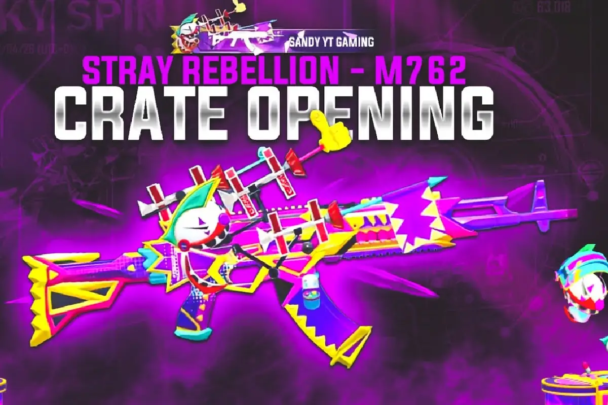 اسکین اسلحه Stray Rebellion – M762