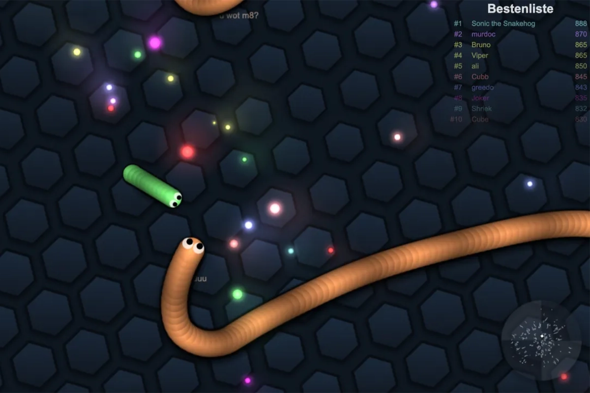بازی موبایل Slither io