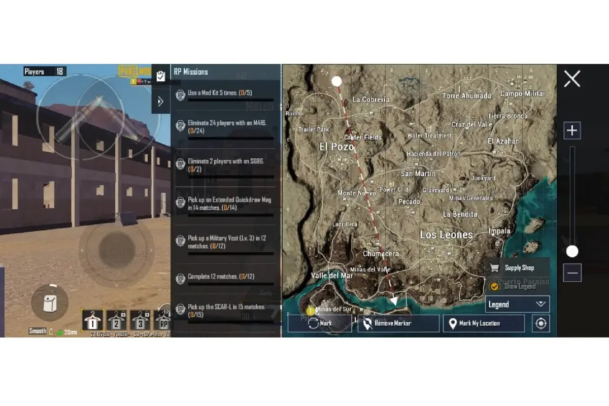 مپ میرامار (Miramar)