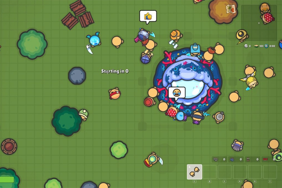 بازی بتل رویال ZombsRoyale
