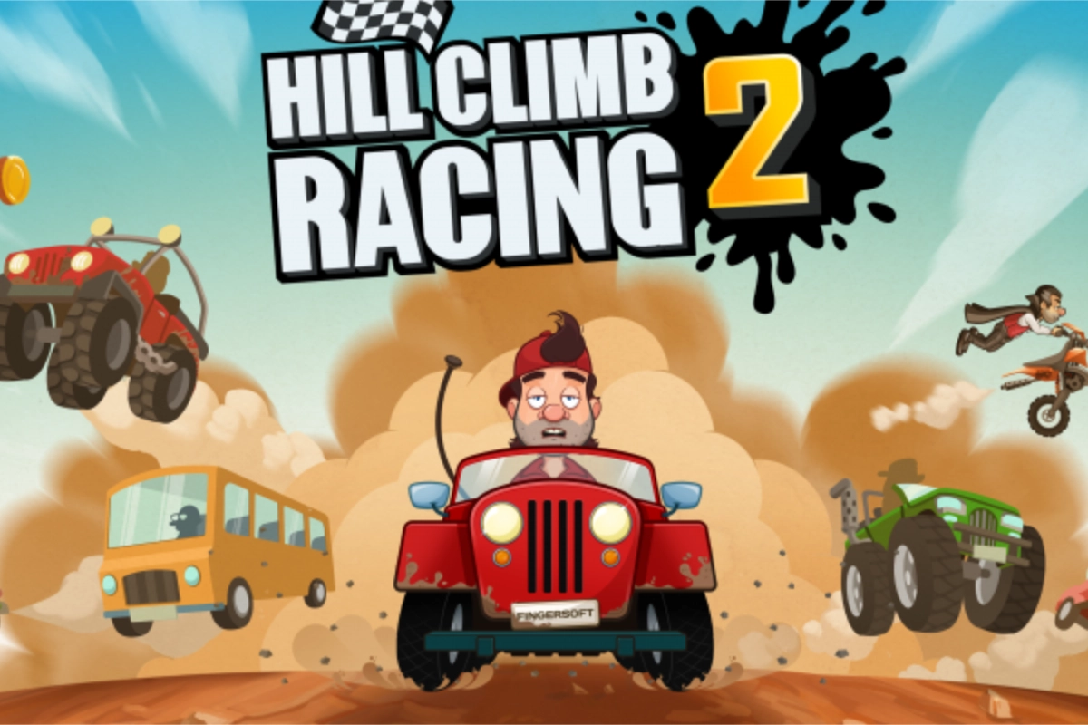 بازی موبایل Hill Climb Racing 2