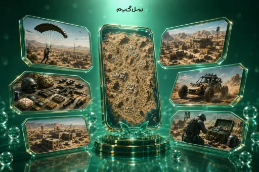 راهنمای مپ میرامار پابجی موبایل