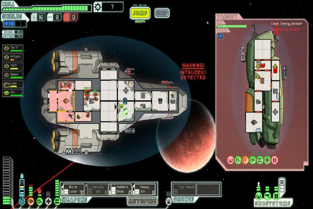 بازی FTL: Faster Than Light