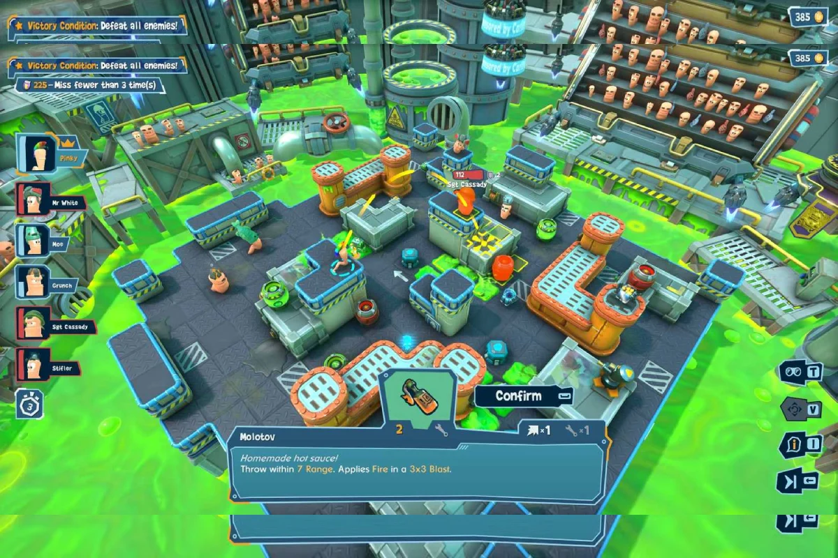 بازی Worms Galactic Tactics
